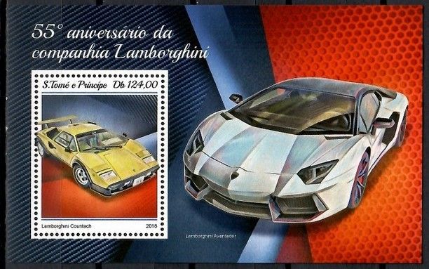 Znaczek Wyspy Św. Tomasza i Książęca 2018 Mi bl 1426 Czyste **