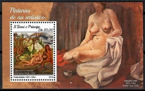 Znaczek Wyspy Św. Tomasza i Książęca 2018 Mi bl 1441 Czyste **