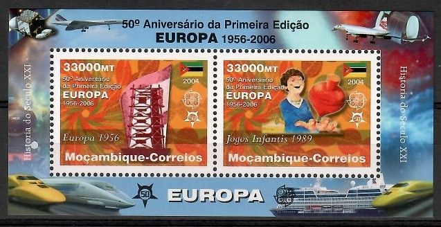 Znaczek Mozambik 2006 Mi bl 205 Czyste **