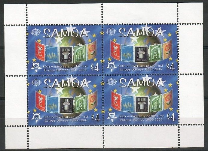 Znaczek Samoa 2005 Mi ark 1022 Czyste **