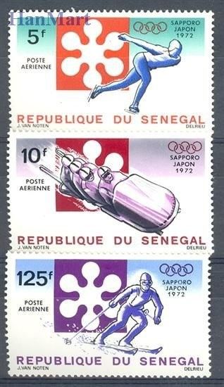 Znaczek Senegal 1972 Mi 479-481 Czyste **