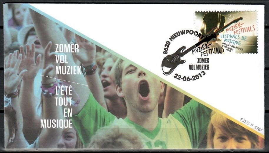 Znaczek Belgia 2013 Mi 4403 FDC