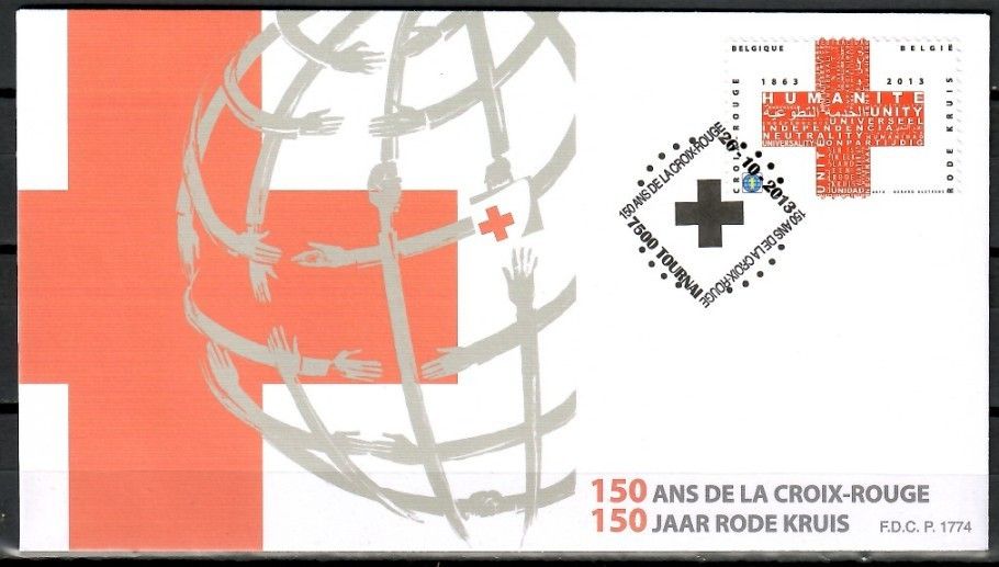 Znaczek Belgia 2013 Mi 4423 FDC