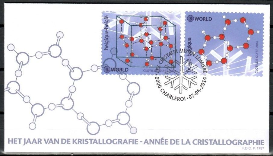 Znaczek Belgia 2014 Mi 4469-4470 FDC
