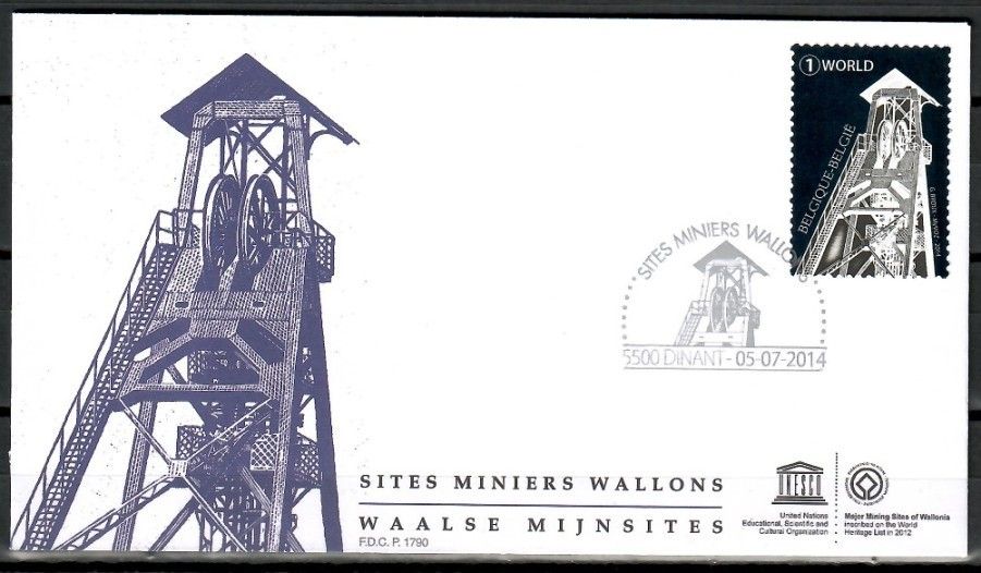 Znaczek Belgia 2014 Mi 4475 FDC
