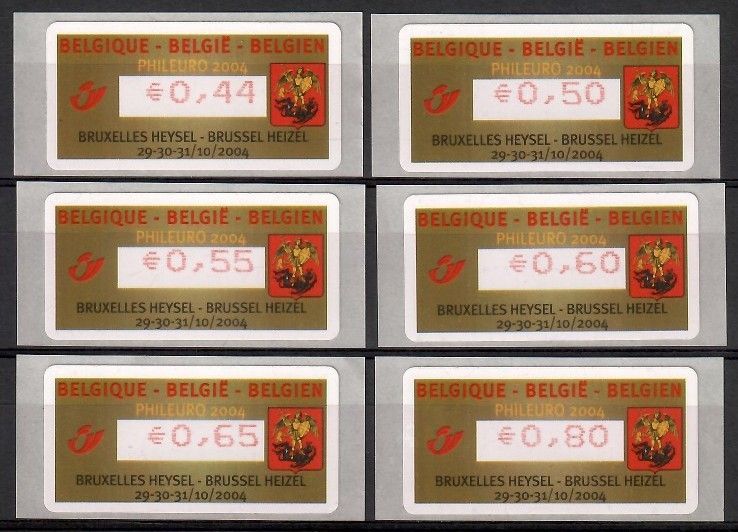 Znaczek Belgia 2004 Mi aut 55 Czyste **