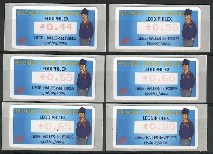 Znaczek Belgia 2004 Mi aut 54 Czyste **
