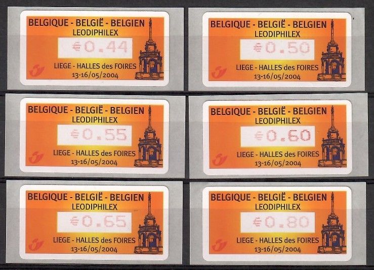Znaczek Belgia 2004 Mi aut 53 Czyste **