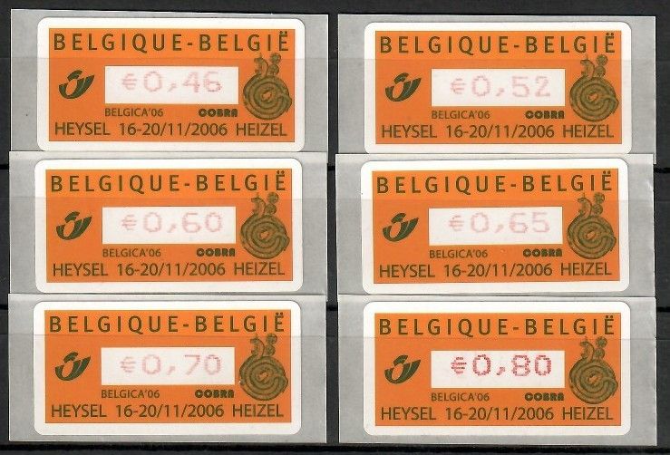 Znaczek Belgia 2006 Mi aut 59 Czyste **