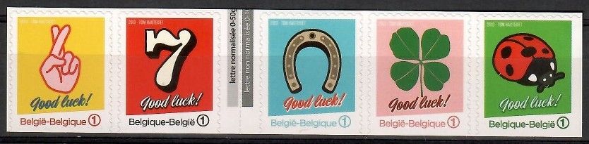 Znaczek Belgia 2013 Mi 4406-4410 Czyste **