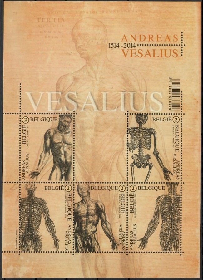 Znaczek Belgia 2014 Mi bl 182 Czyste **