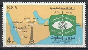 Znaczek Arabia Saudyjska 1976 Mi 596 Czyste **