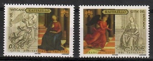 Znaczek Watykan 2005 Mi 1534-1535 Czyste **