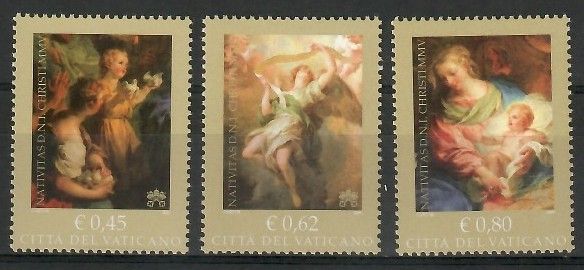Znaczek Watykan 2005 Mi 1540-1542 Czyste **