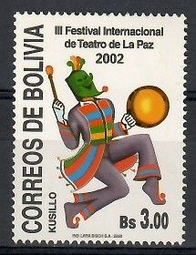 Znaczek Boliwia 2002 Mi 1528 Czyste **