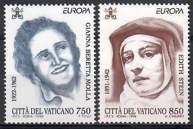Znaczek Watykan 1996