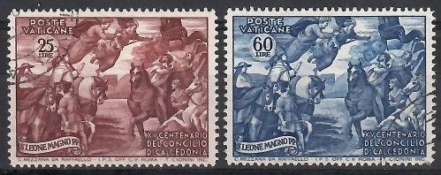 Znaczek Watykan 1951