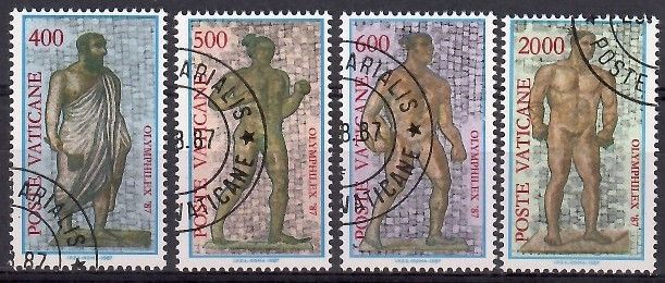 Znaczek Watykan 1987