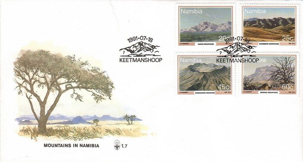 Znaczek Namibia 1991