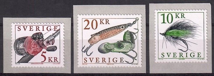Znaczek Szwecja 2012 Mi 2872-2874 Czyste **