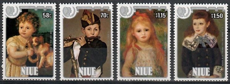 Znaczek Niue 1985 Mi 630-633 Czyste **