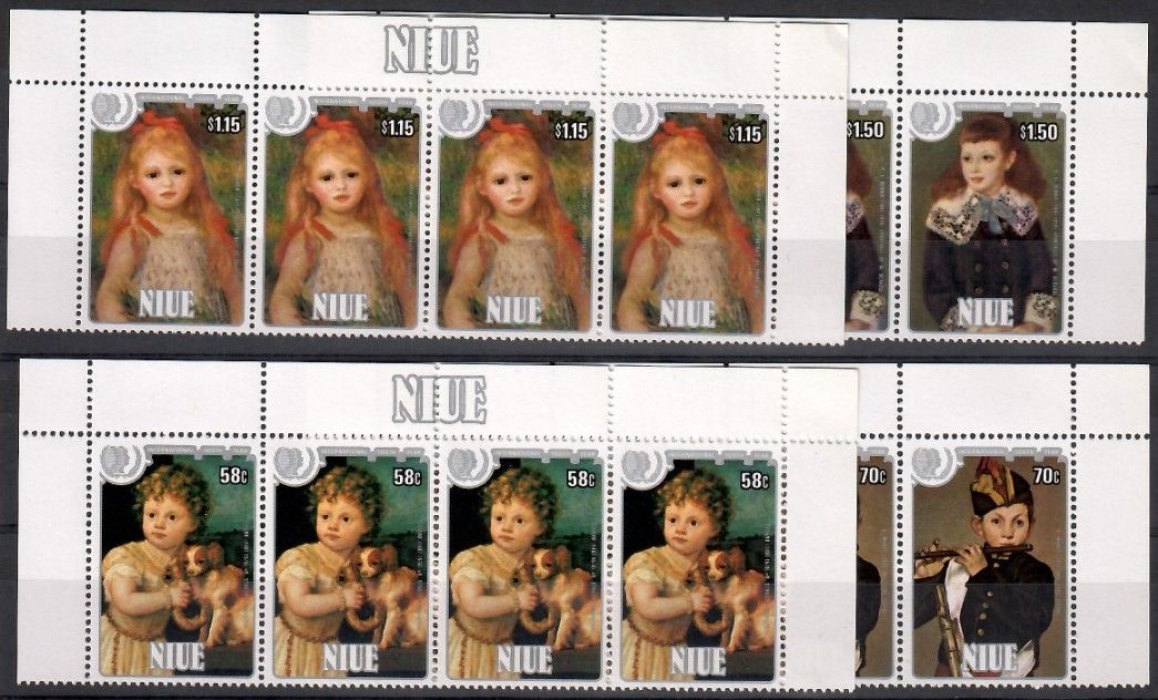 Znaczek Niue 1985 Mi 630-633 Czyste **