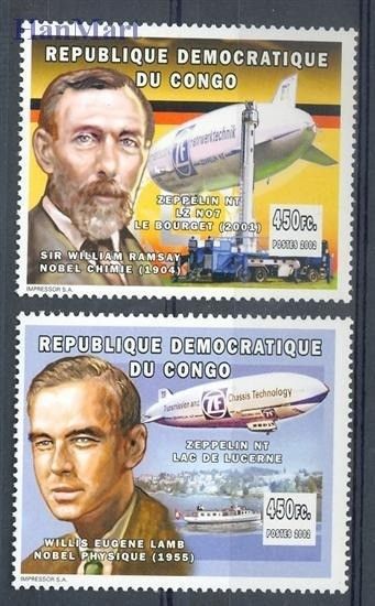 Znaczek Kongo Kinszasa / Zair 2002 Mi 1742-1743 Czyste **