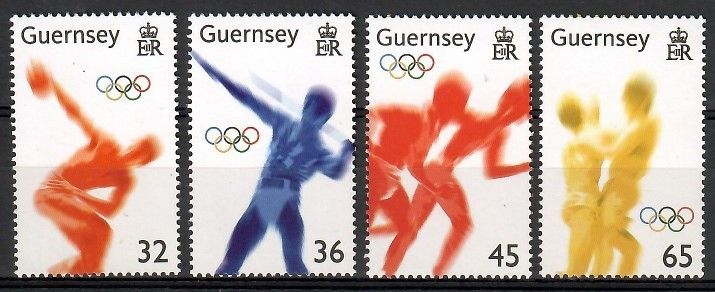 Znaczek Guernsey 2004 Mi 1018-1021 Czyste **