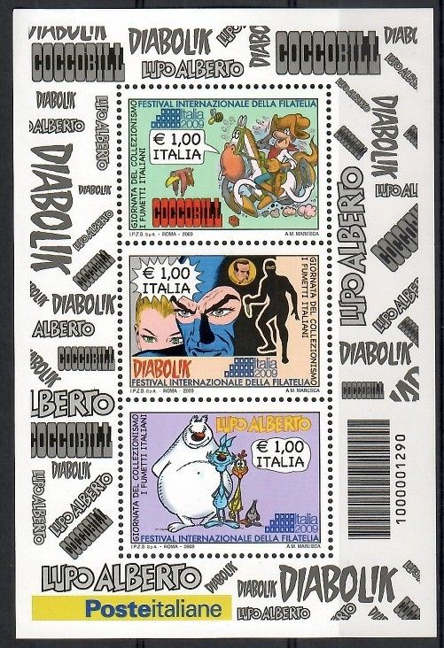 Znaczek Włochy 2009 Mi bl 46 Czyste **