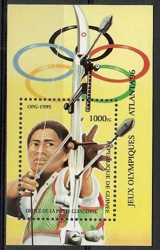 Znaczek Gwinea 1995 Mi bl 493 Czyste **