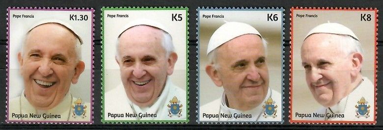Znaczek Papua Nowa Gwinea 2014 Mi 1981-1984 Czyste **