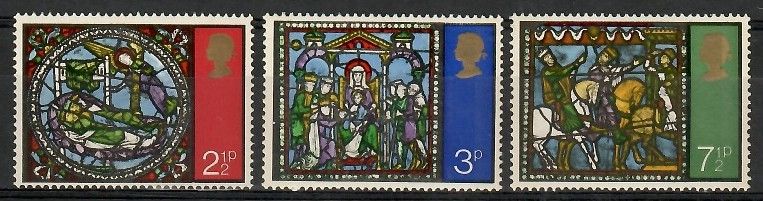 Znaczek Wielka Brytania 1971 Mi 587-589 Czyste **