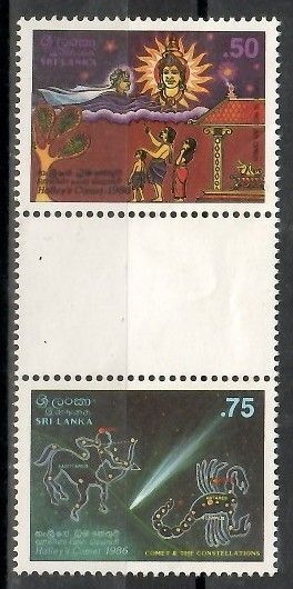 Znaczek Sri Lanka 1986 Mi 732-733 Czyste **