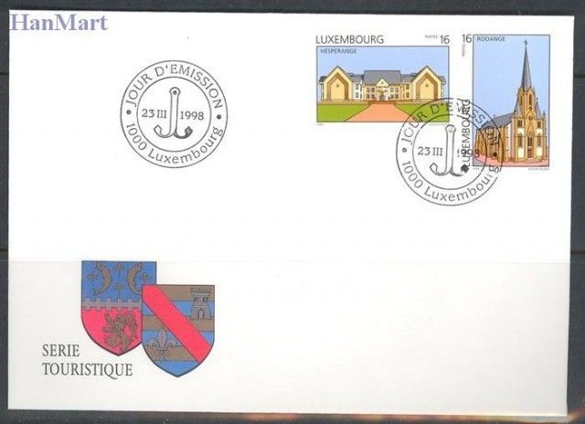 Znaczek Luksemburg 1998 Mi 1440-1441 FDC