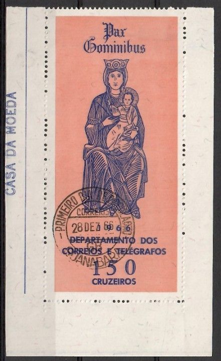 Znaczek Brazylia 1964 Mi bl 18 Stemplowane