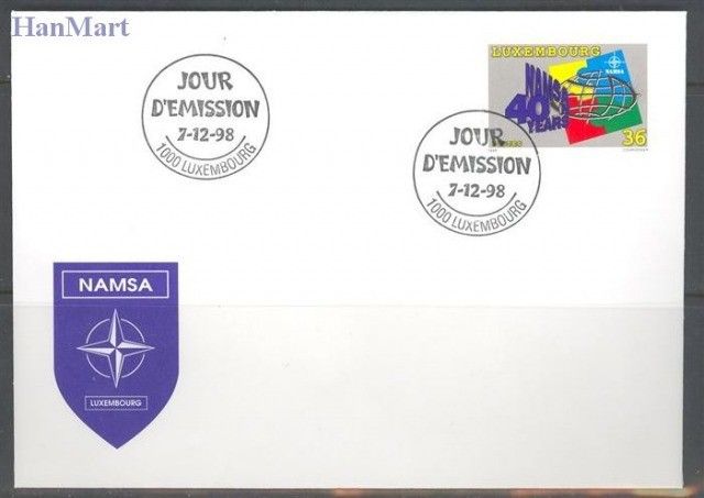 Znaczek Luksemburg 1998 Mi 1465 FDC