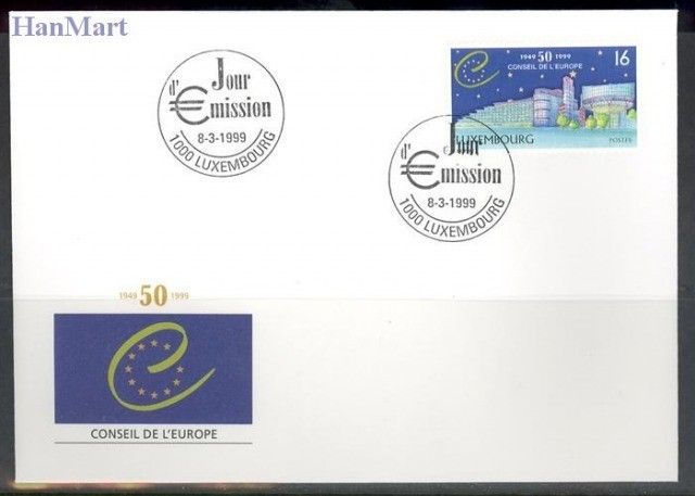 Znaczek Luksemburg 1999 Mi 1470 FDC
