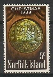 Znaczek Norfolk 1969 Mi 104 Czyste **