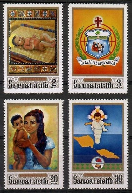 Znaczek Samoa 1970 Mi 226-229 Czyste **