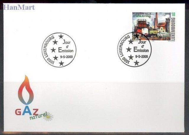 Znaczek Luksemburg 2000 Mi 1508 FDC
