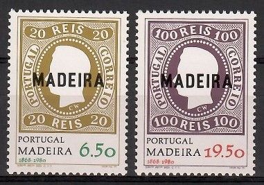 Znaczek Madera 1980 Mi 62-63 Czyste **