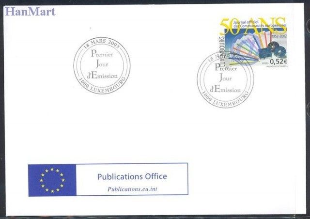 Luksemburg 2003 Mi 1598 FDC