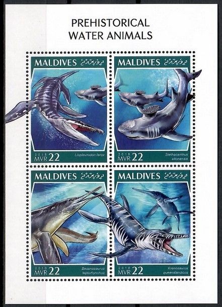 Znaczek Malediwy 2018 Mi ark 8010-8013 Czyste **
