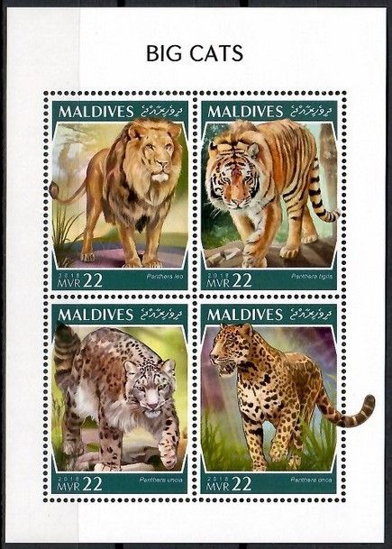 Znaczek Malediwy 2018 Mi ark 8040-8043 Czyste **