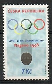 Znaczek Czechy 1998 Mi 166 Czyste **