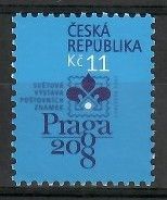 Znaczek Czechy 2007 Mi 511 Czyste **