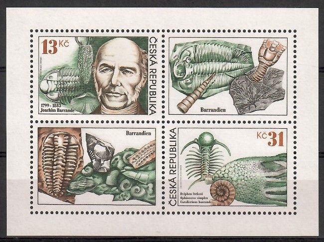 Znaczek Czechy 1999 Mi ark 221-222 Czyste **