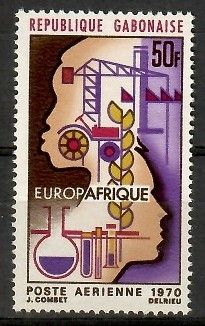 Znaczek Gabon 1970 Mi 362 Czyste **