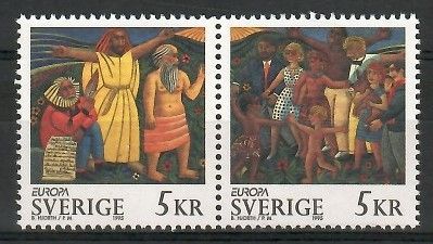 Znaczek Szwecja 1995 Mi 1876-1877 Czyste **