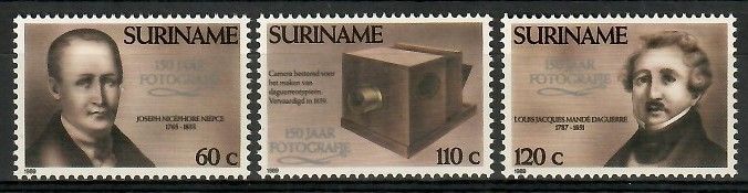 Znaczek Surinam 1989 Mi 1309-1311 Czyste **